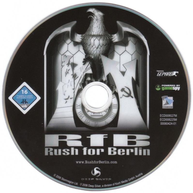 Media for Rush for Berlin (Windows)