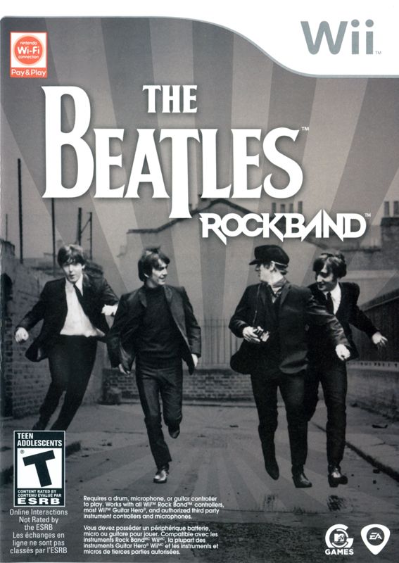 Front Cover for The Beatles: Rock Band (Wii)