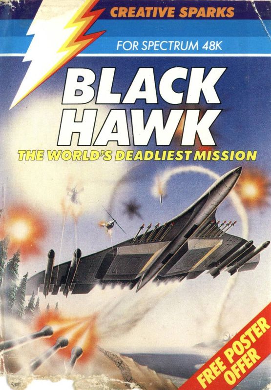 Front Cover for Black Hawk (ZX Spectrum)