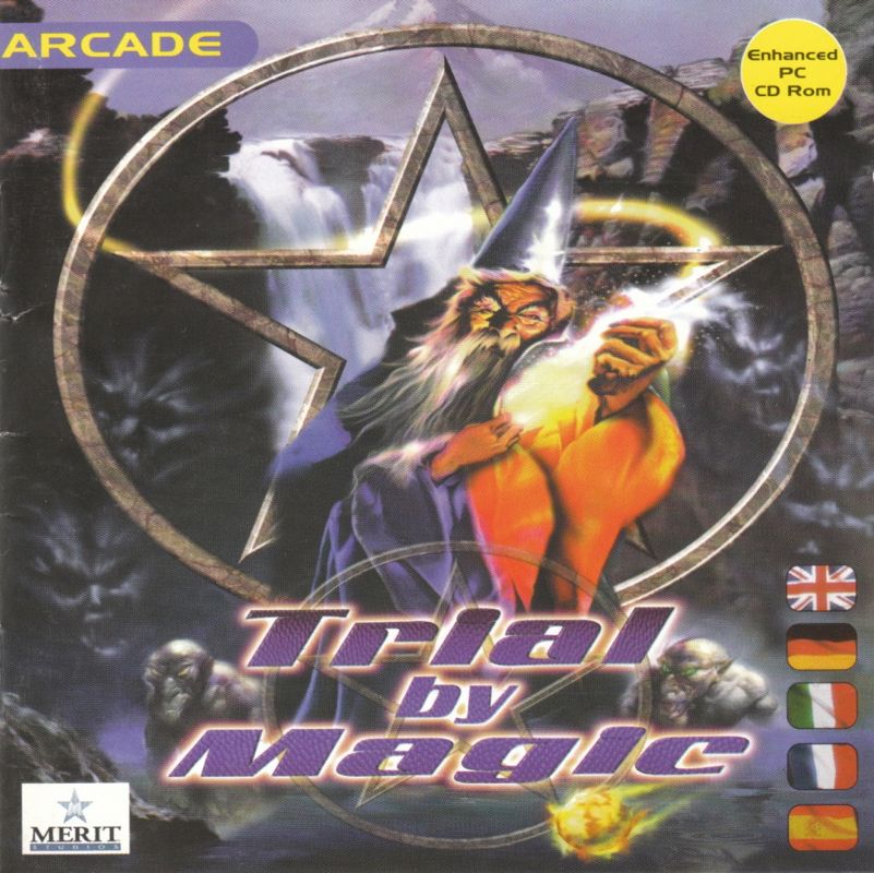 Other for Trial by Magic (DOS): Jewel Case - Front