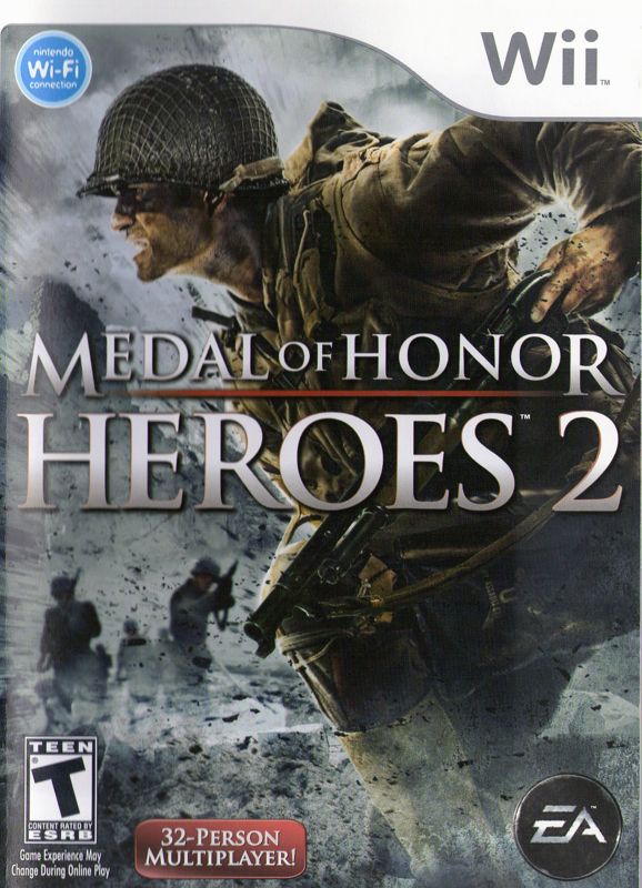 Front Cover for Medal of Honor: Heroes 2 (Wii)