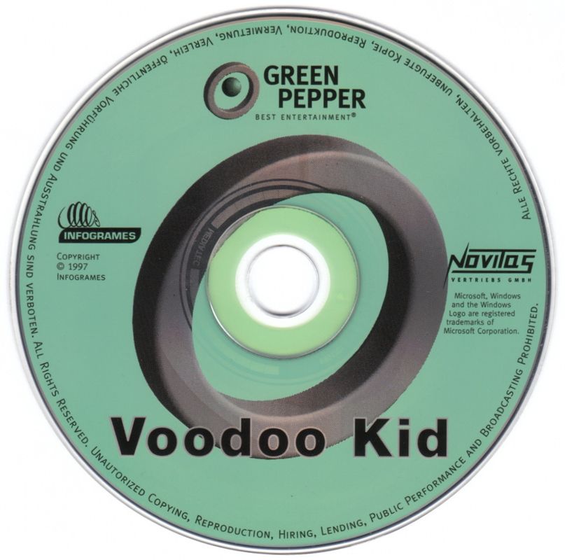 Media for VooDoo Kid (Windows and Windows 3.x) (Green Pepper release)
