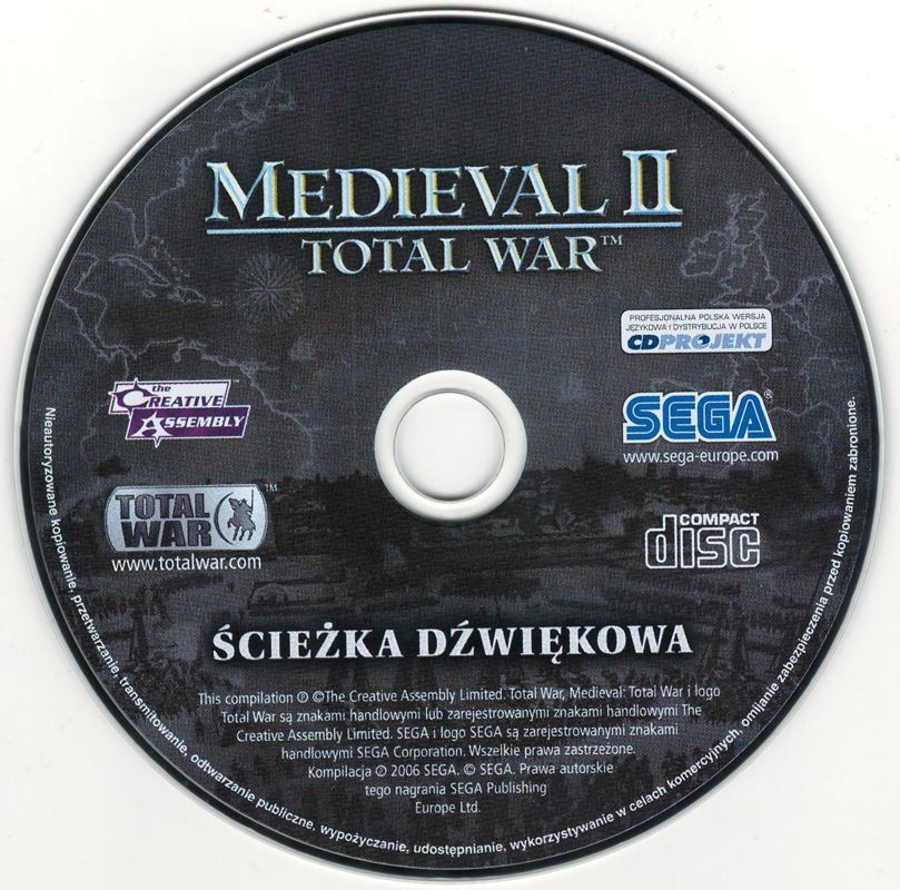 Soundtrack for Medieval II: Total War (Collector's Edition) (Windows)