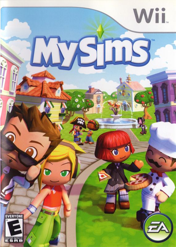 Front Cover for MySims (Wii)
