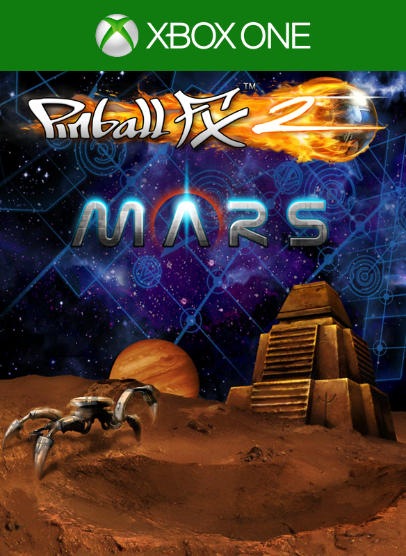 Front Cover for Pinball FX2: Mars (Xbox One) (Download release)