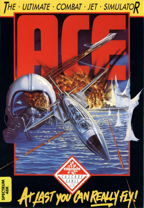 Front Cover for ACE: Air Combat Emulator (ZX Spectrum)