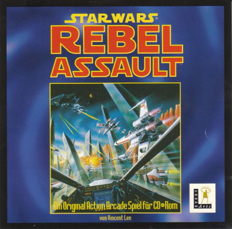 Other for Star Wars: Rebel Assault (DOS): Jewel Case - Front