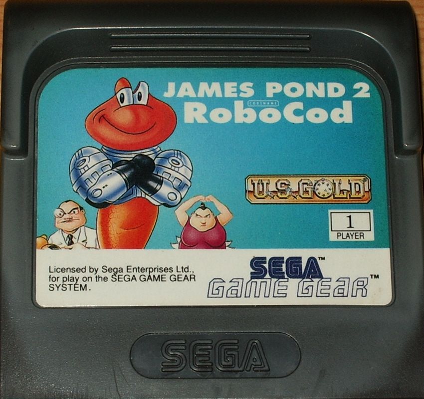 Media for James Pond 2: Codename: RoboCod (Game Gear)