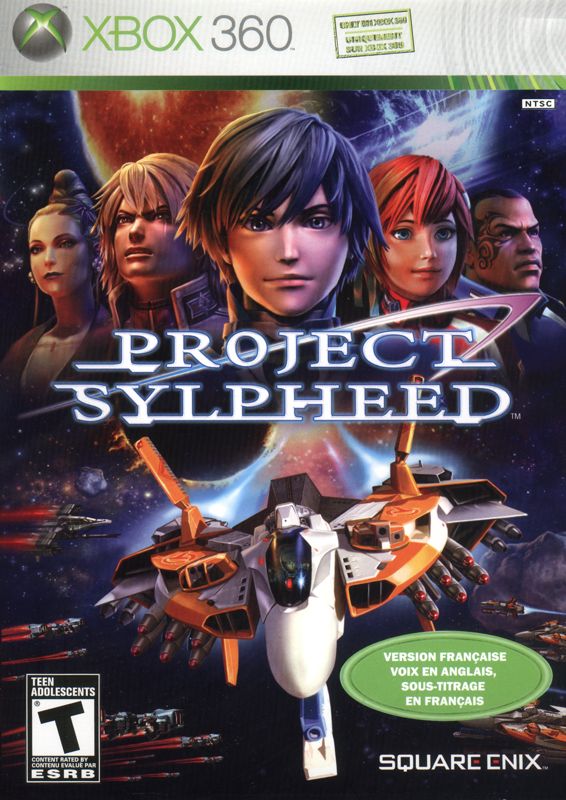Front Cover for Project Sylpheed: Arc of Deception (Xbox 360)
