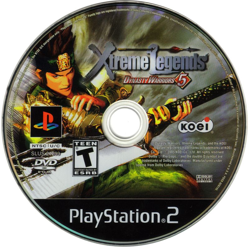 Media for Dynasty Warriors 5: Xtreme Legends (PlayStation 2)