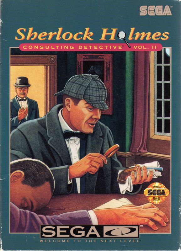 Front Cover for Sherlock Holmes: Consulting Detective - Volume II (SEGA CD)