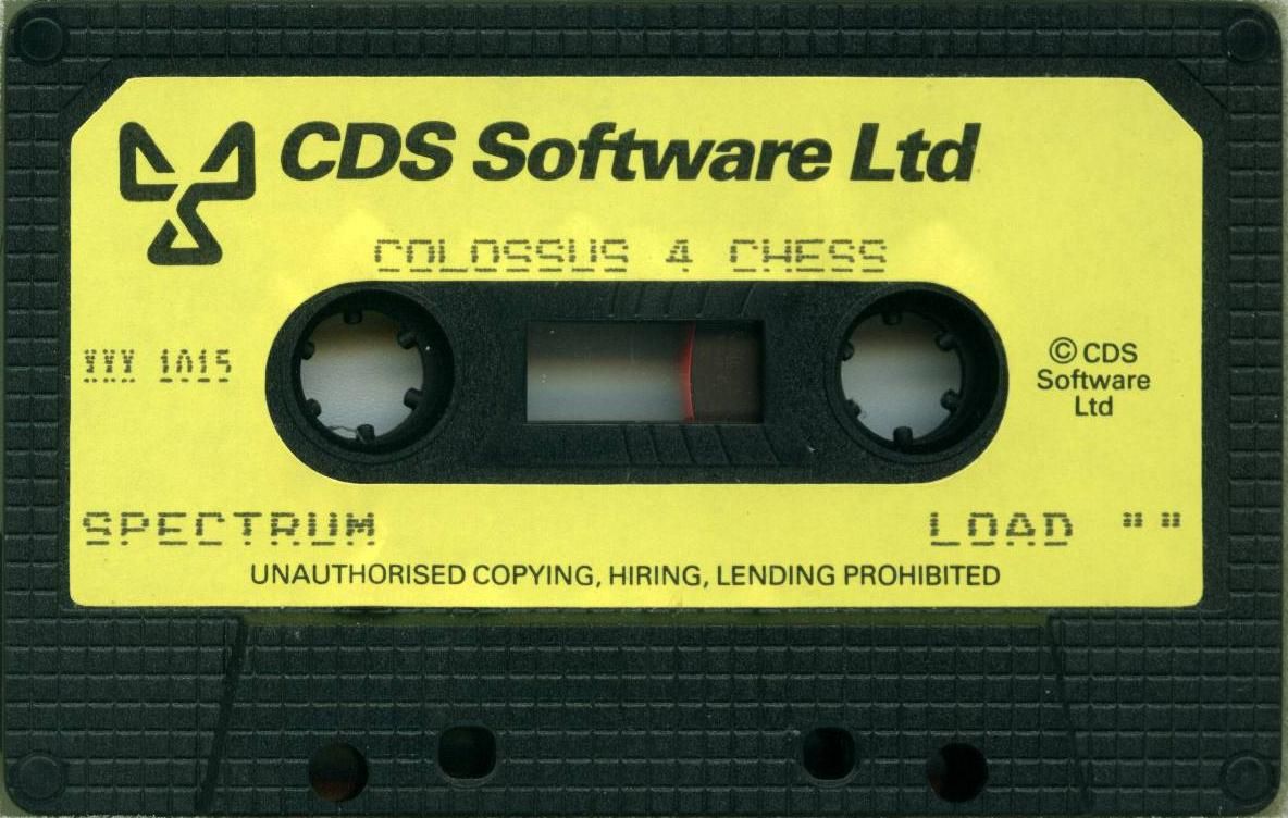 Media for Colossus Chess 4 (ZX Spectrum)