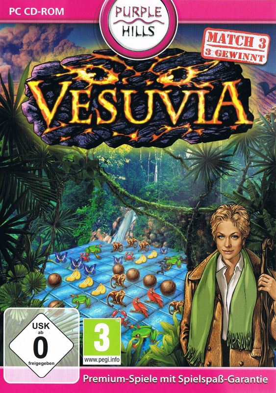 Front Cover for Vesuvia (Windows) (Purple Hills release)