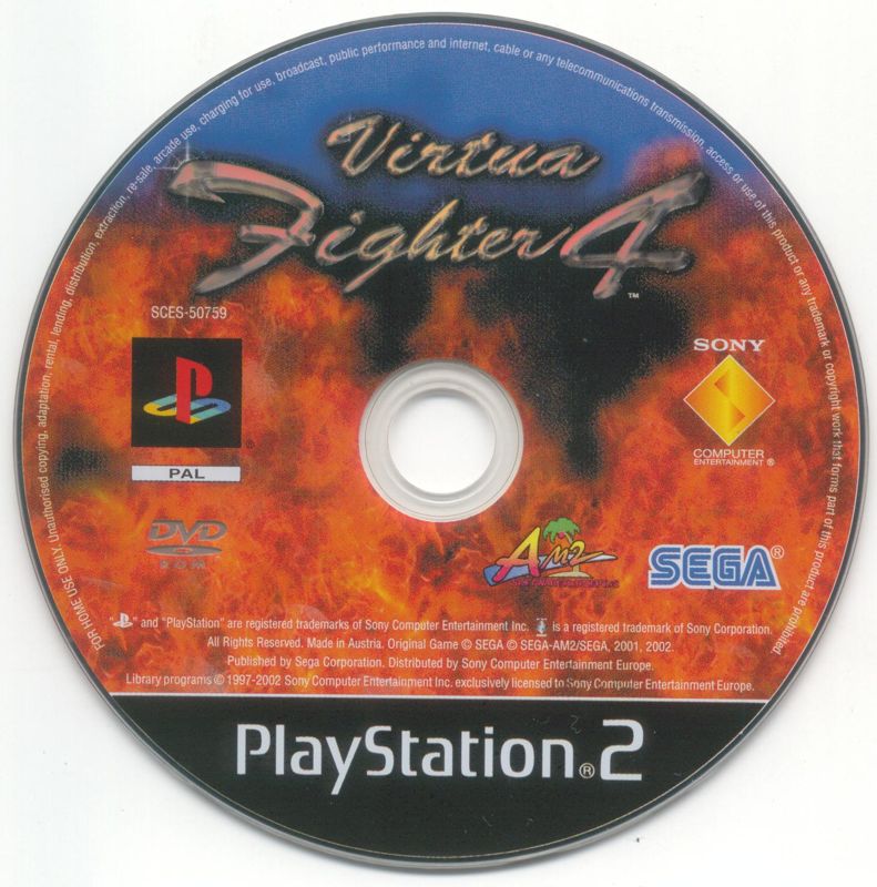 Media for Virtua Fighter 4 (PlayStation 2)