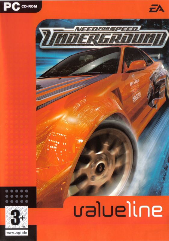 Front Cover for Need for Speed: Underground (Windows) (EA Value Line release)