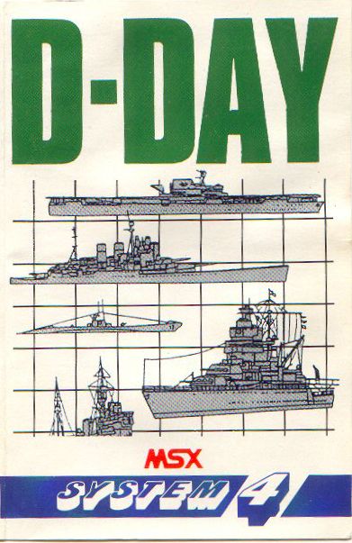 Front Cover for D-Day (MSX)
