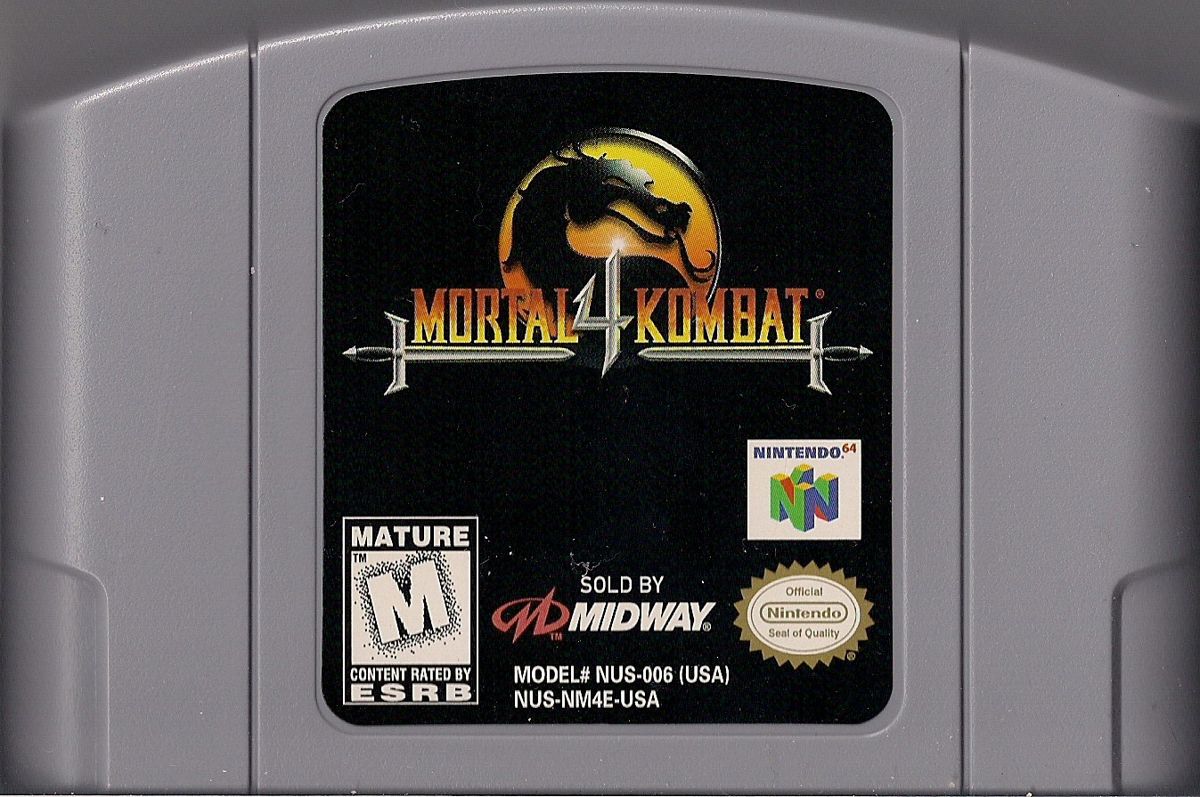 Media for Mortal Kombat 4 (Nintendo 64)