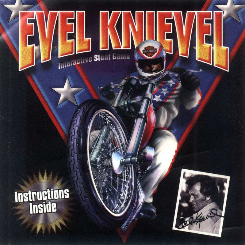 Other for Evel Knievel Interactive Stunt Game (Windows): Jewel Case - Front