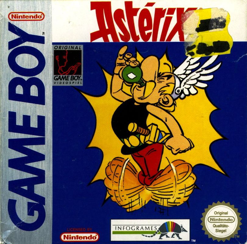 Front Cover for Astérix (Game Boy)