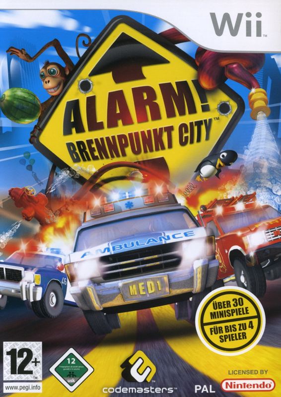 Front Cover for Emergency Mayhem (Wii)