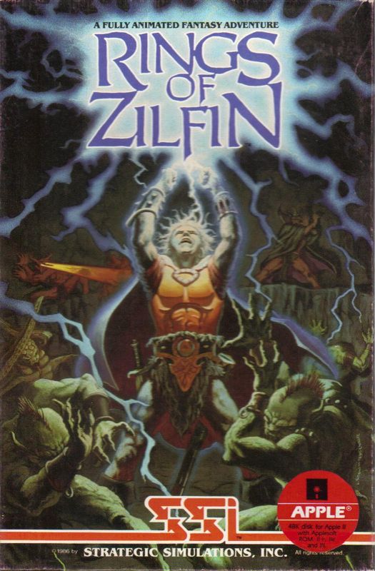 Rings of Zilfin MobyGames