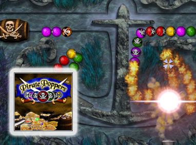 Front Cover for Pirate Poppers (Windows) (WildGames release)