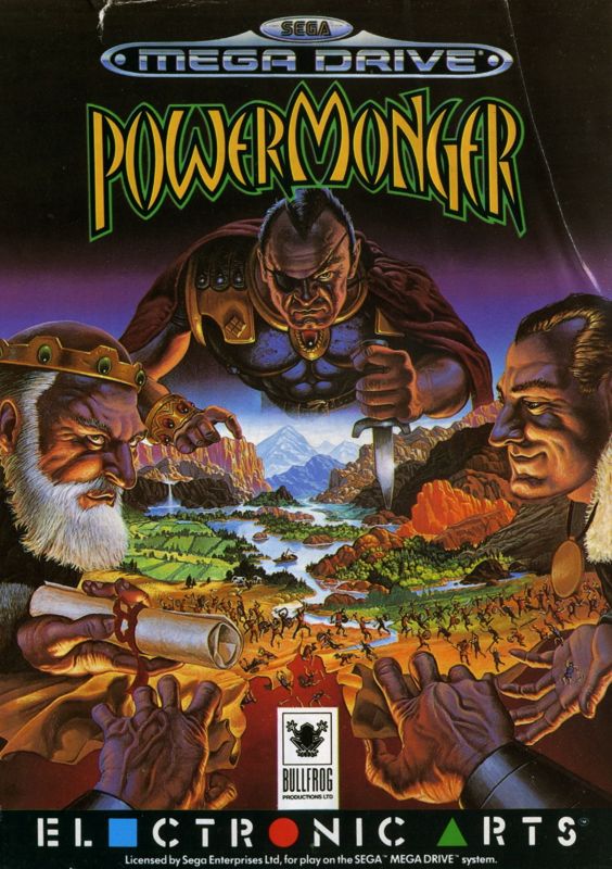 Front Cover for PowerMonger (Genesis)
