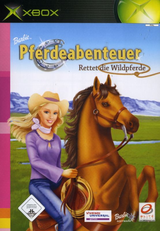 Front Cover for Barbie Horse Adventures: Wild Horse Rescue (Xbox)