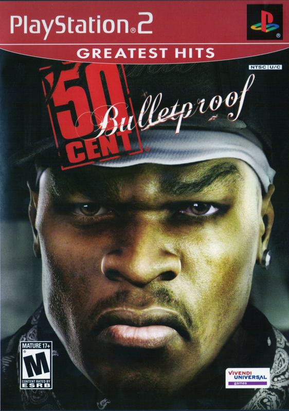 Front Cover for 50 Cent: Bulletproof (PlayStation 2) (Greatest Hits release)