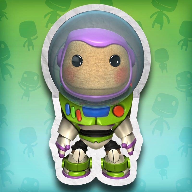 Front Cover for LittleBigPlanet 2: Toy Story Buzz Lightyear Costume (PlayStation 3) (PSN (SEN) release)