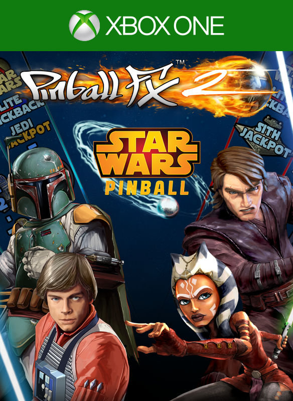 Front Cover for Pinball FX2: Star Wars Pinball (Xbox One) (Download release)