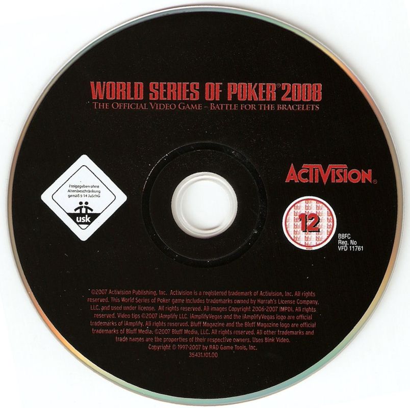 Media for World Series of Poker 2008: Battle for the Bracelets (Windows)