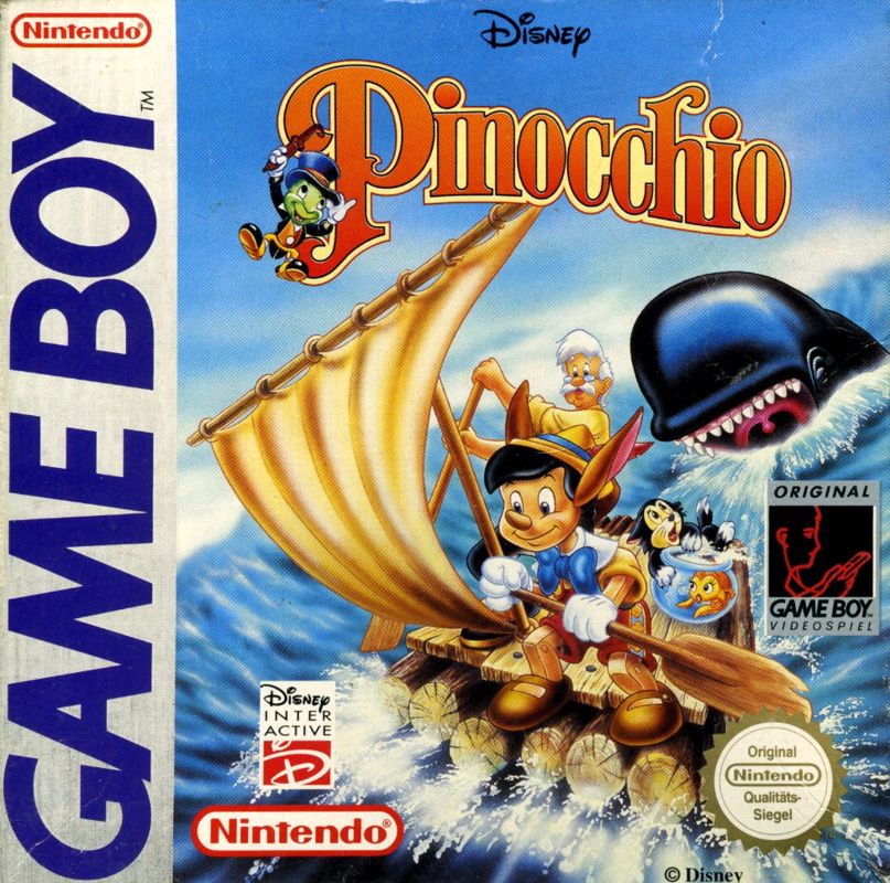 Front Cover for Pinocchio (Game Boy)