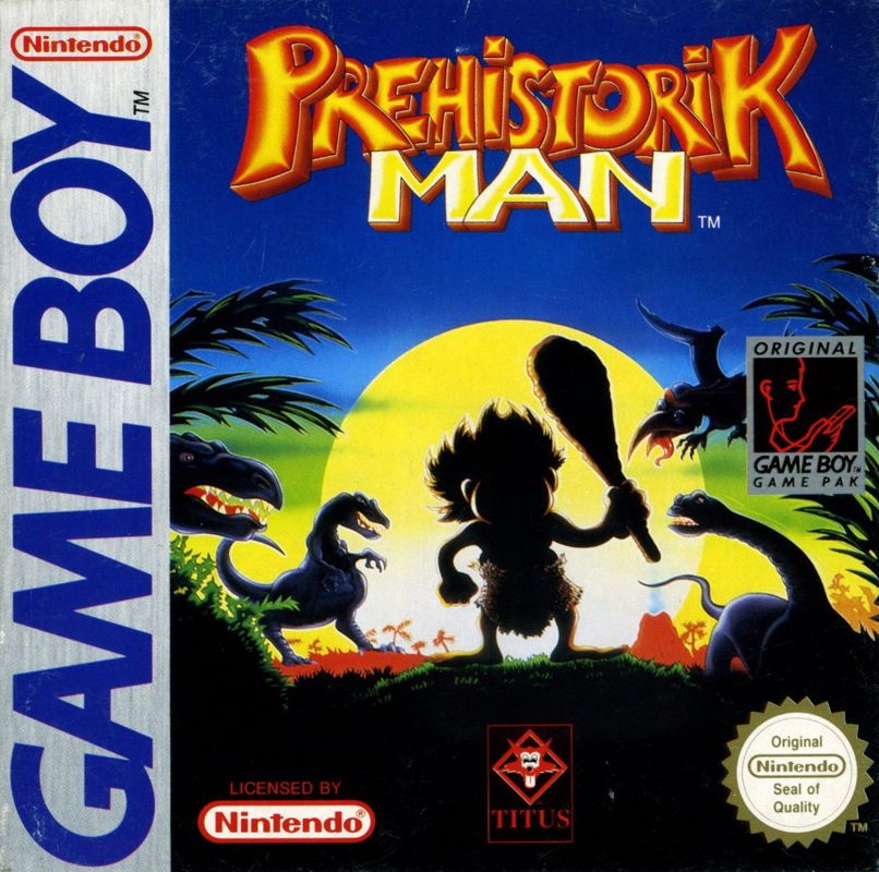Front Cover for Prehistorik Man (Game Boy)