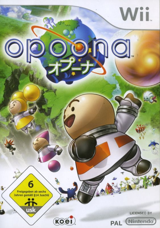 Front Cover for Opoona (Wii)
