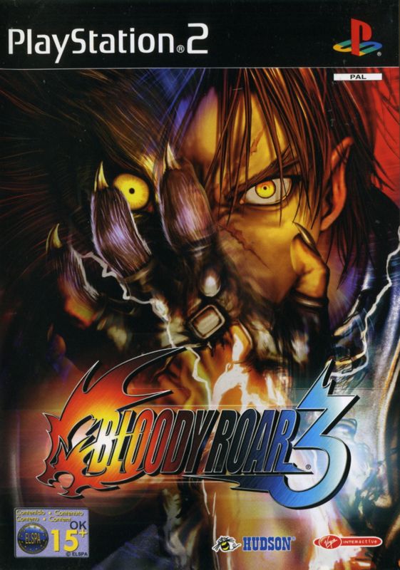 Front Cover for Bloody Roar 3 (PlayStation 2) (Second release)