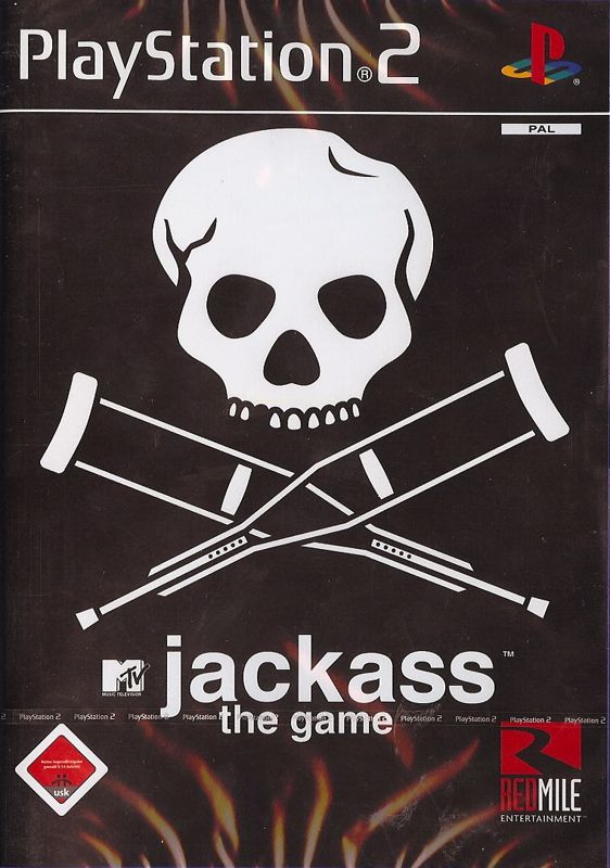 Front Cover for Jackass: The Game (PlayStation 2)