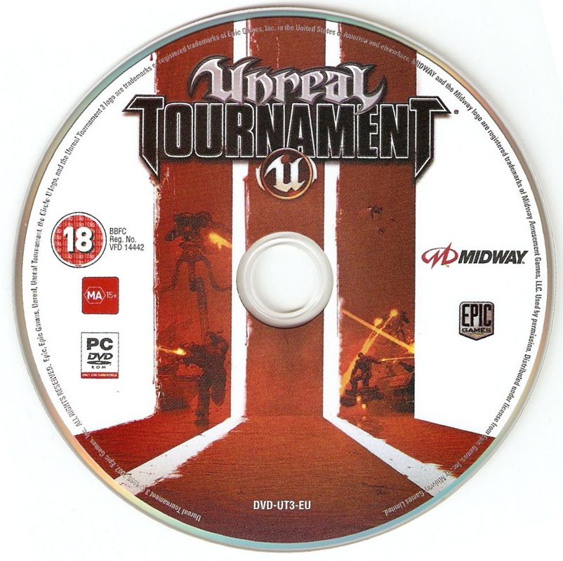 Media for Unreal Tournament III (Windows) (European English release)