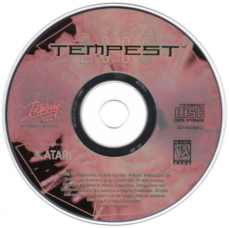 Media for Tempest 2000 (DOS and Windows)