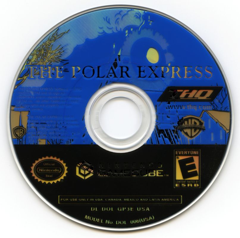 Media for The Polar Express (GameCube)