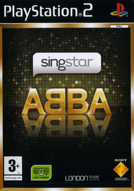 Front Cover for SingStar: ABBA (PlayStation 2)