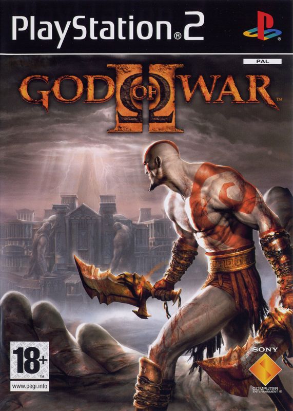 Front Cover for God of War II (PlayStation 2)