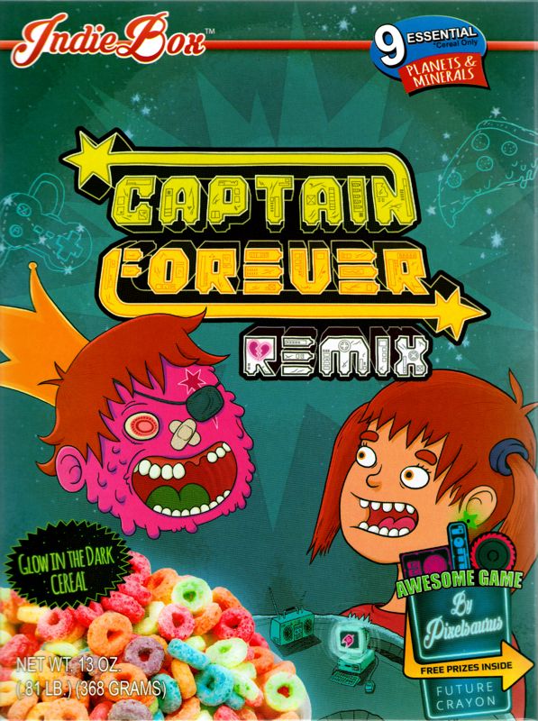 Front Cover for Captain Forever Remix (Linux and Macintosh and Windows)