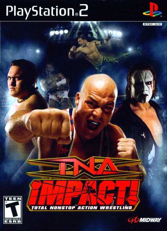 Front Cover for TNA iMPACT! (PlayStation 2)