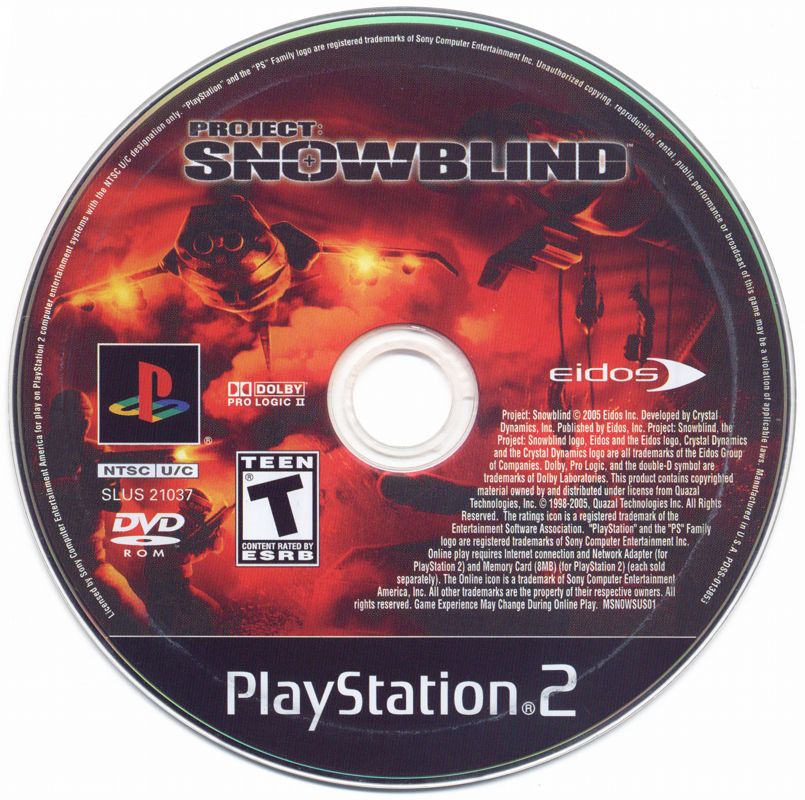 Media for Project: Snowblind (PlayStation 2)