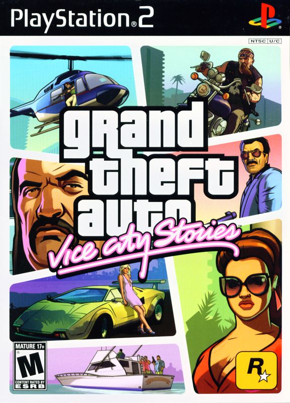 Front Cover for Grand Theft Auto: Vice City Stories (PlayStation 2)