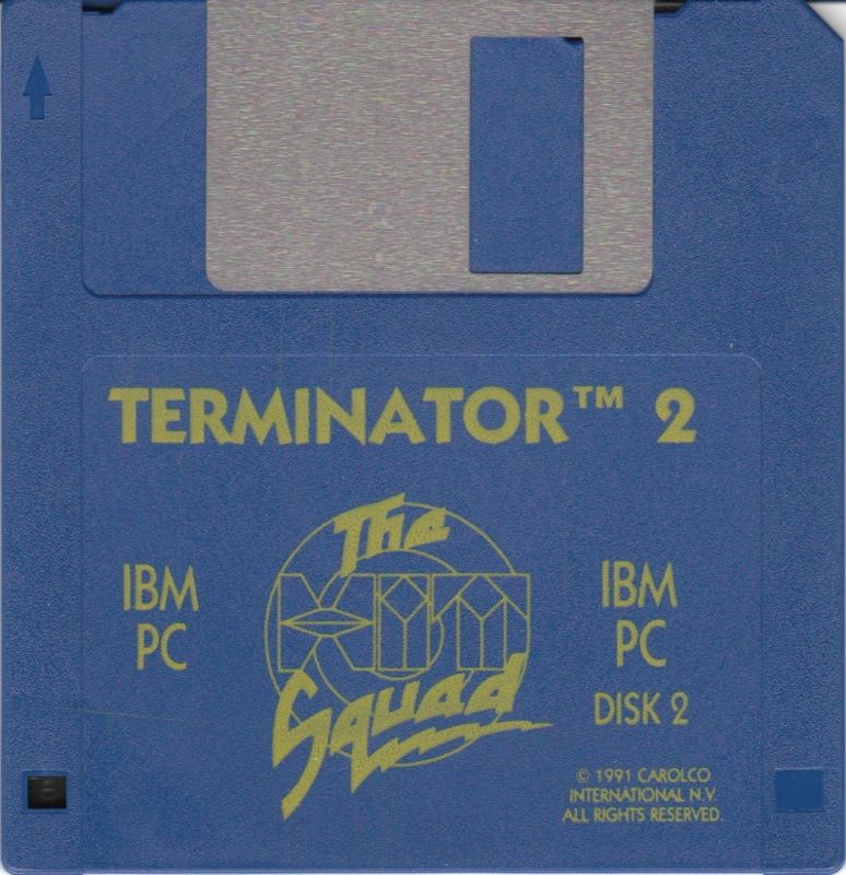 Media for Terminator 2: Judgment Day (DOS) (Budget Release Soft Price): Disk 2/2