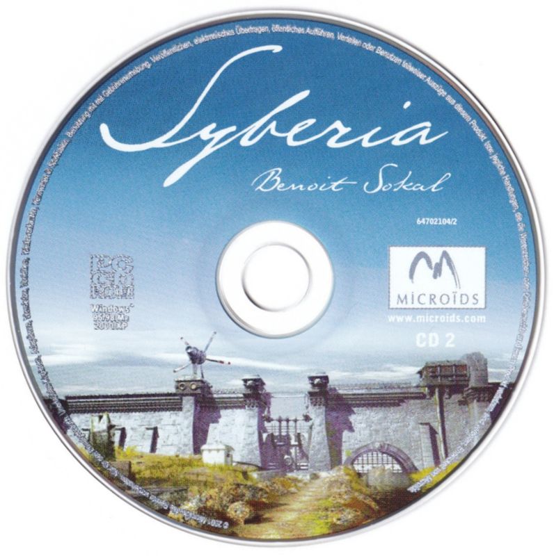 Media for Syberia (Windows): Disc 2/2