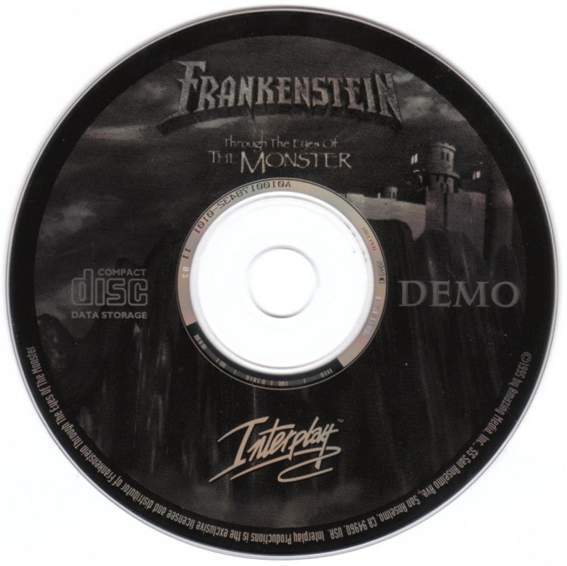 Media for Stonekeep (DOS): Demo Disc "Frankenstein: Through the..."