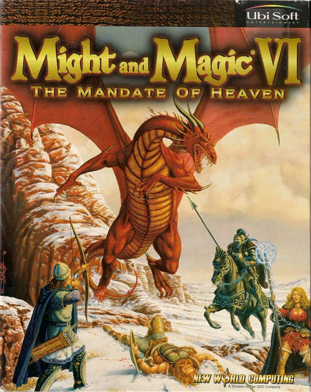 Front Cover for Might and Magic VI: The Mandate of Heaven (Windows)